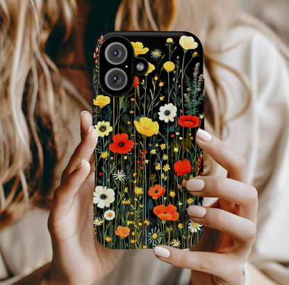 Summer Night Floral Phone Case