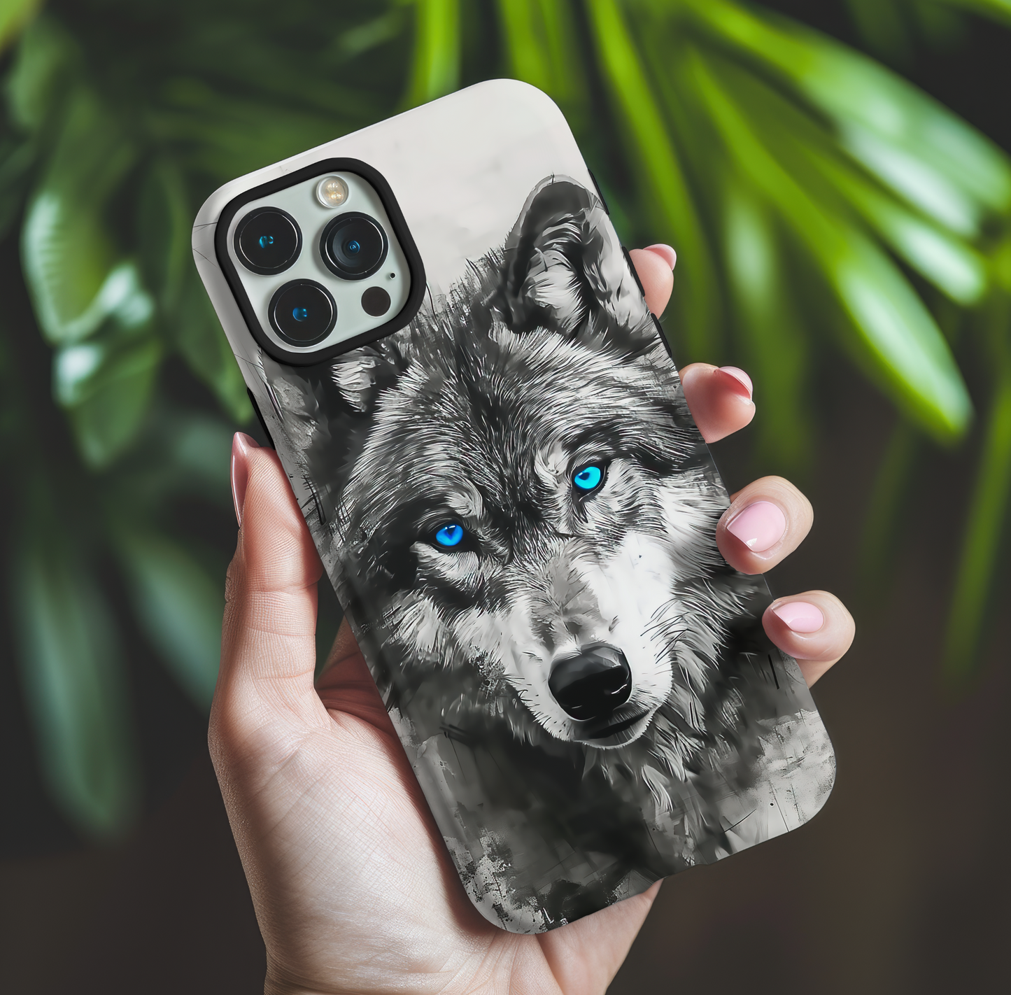 Arctic Wolf Phone Case