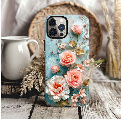 French Country Rose Phone Case