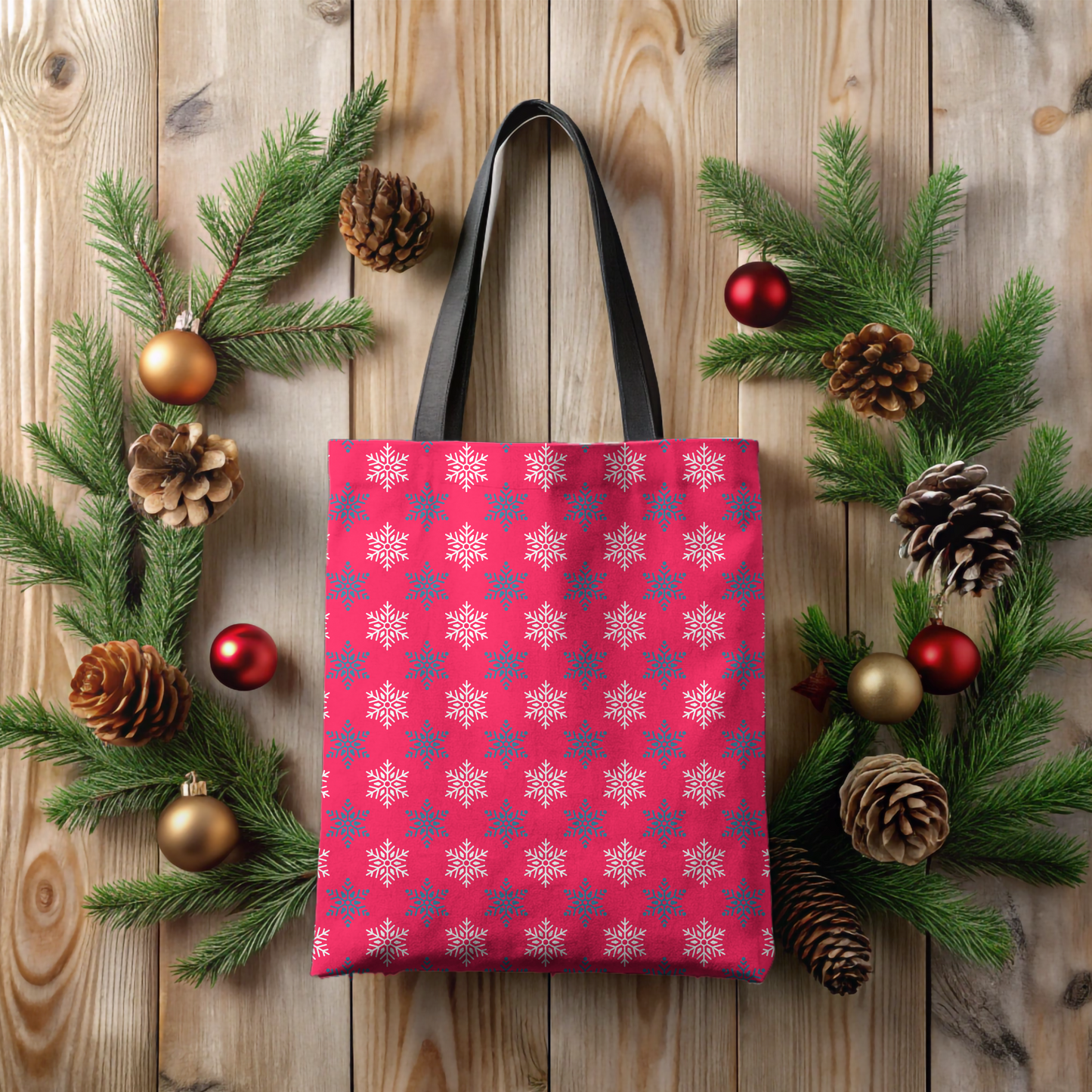 Pink Starlight Canvas Tote Bag