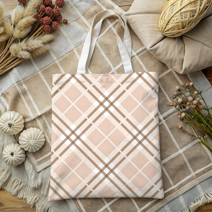 Timeless Plaid Tote Bag