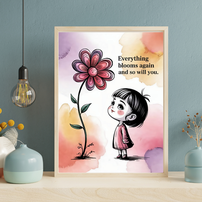 Everything Blooms Again Poster