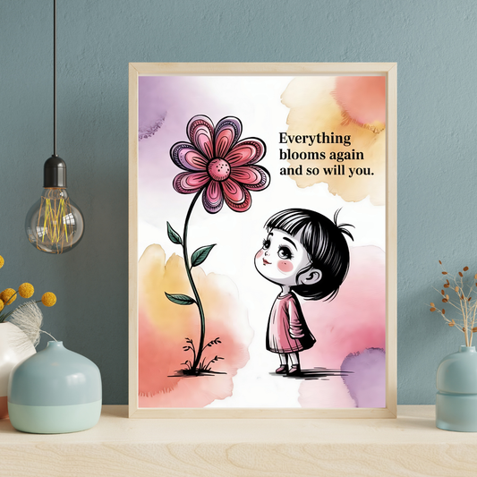 Everything Blooms Again Poster