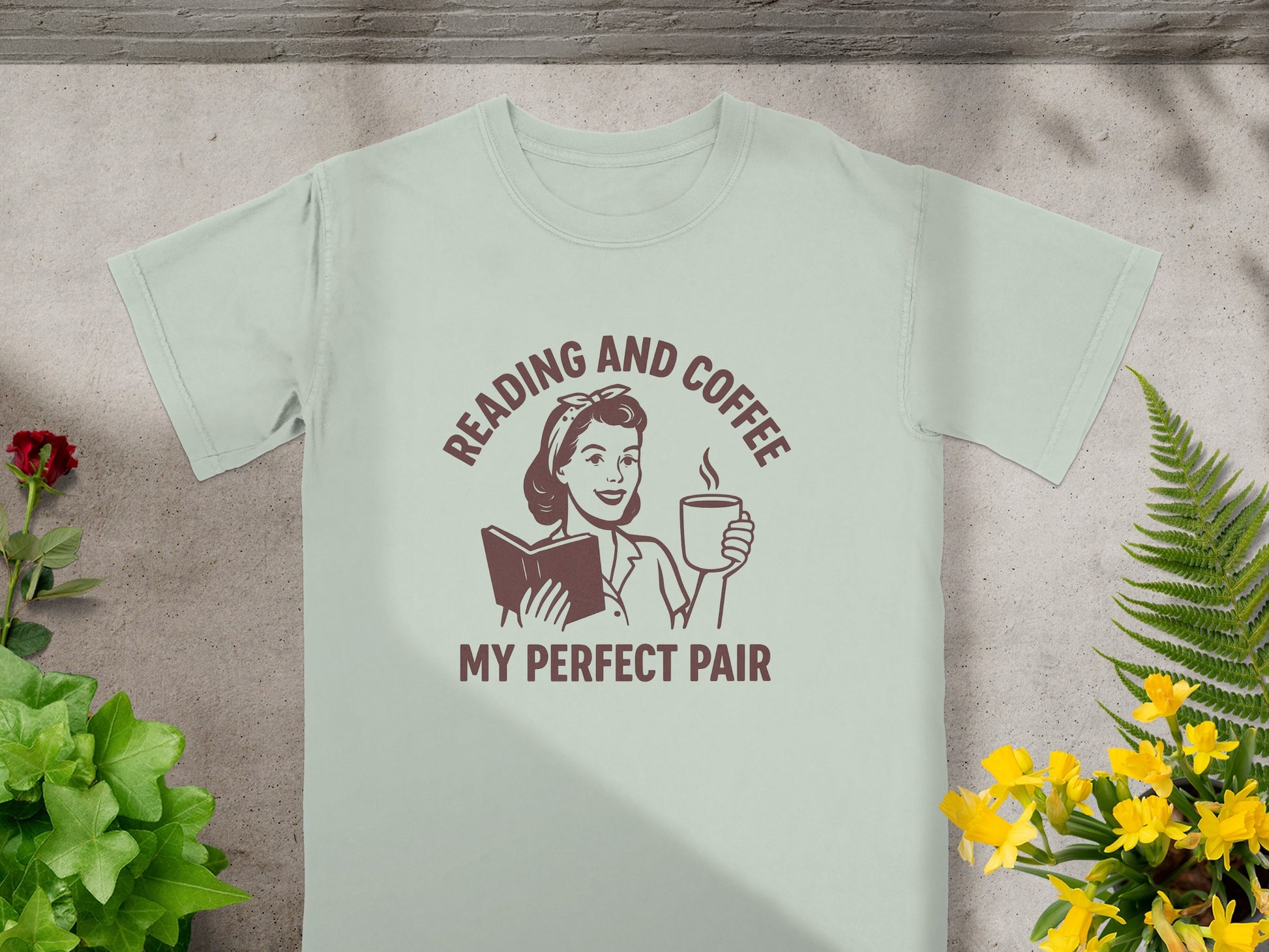 Reading and Coffee My Perfect Pair T-Shirt Product