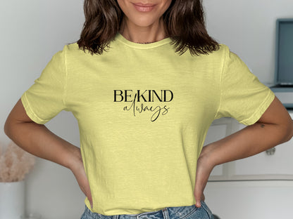 Be Kind Graphic Tee Uplifting Message Shirt product