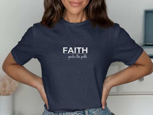 Faith Guides the Path Graphic T-Shirt Product