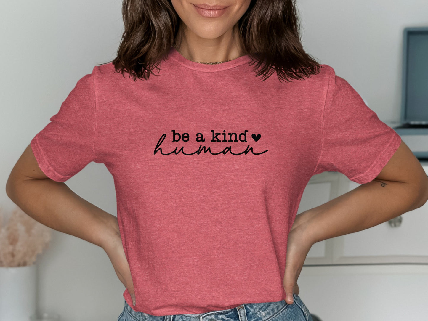 Be a Kind Human Graphic Tee Shirt product type
