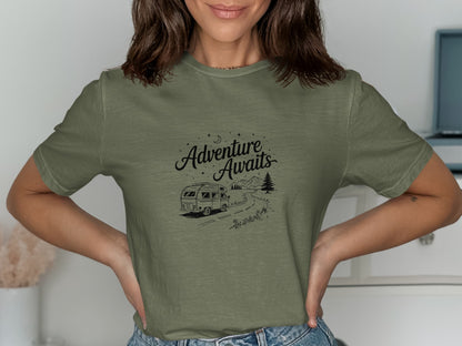 Adventure Awaits Graphic Tee Shirt product type