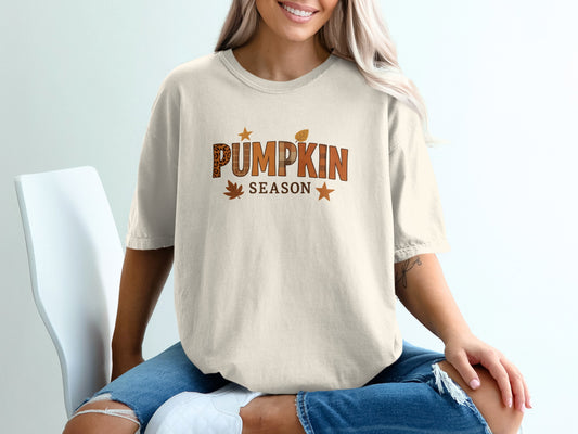 Pumpkin Season Graphic Tee Casual Wear product
