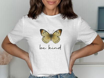 Inspirational Butterfly Be Kind Design T-shirt product type