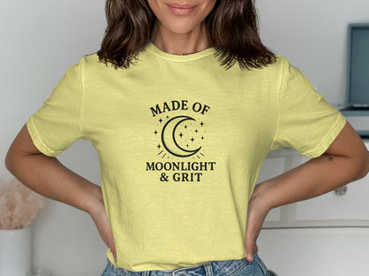 Made Of Moonlight And Grit Comfortable Shirt product