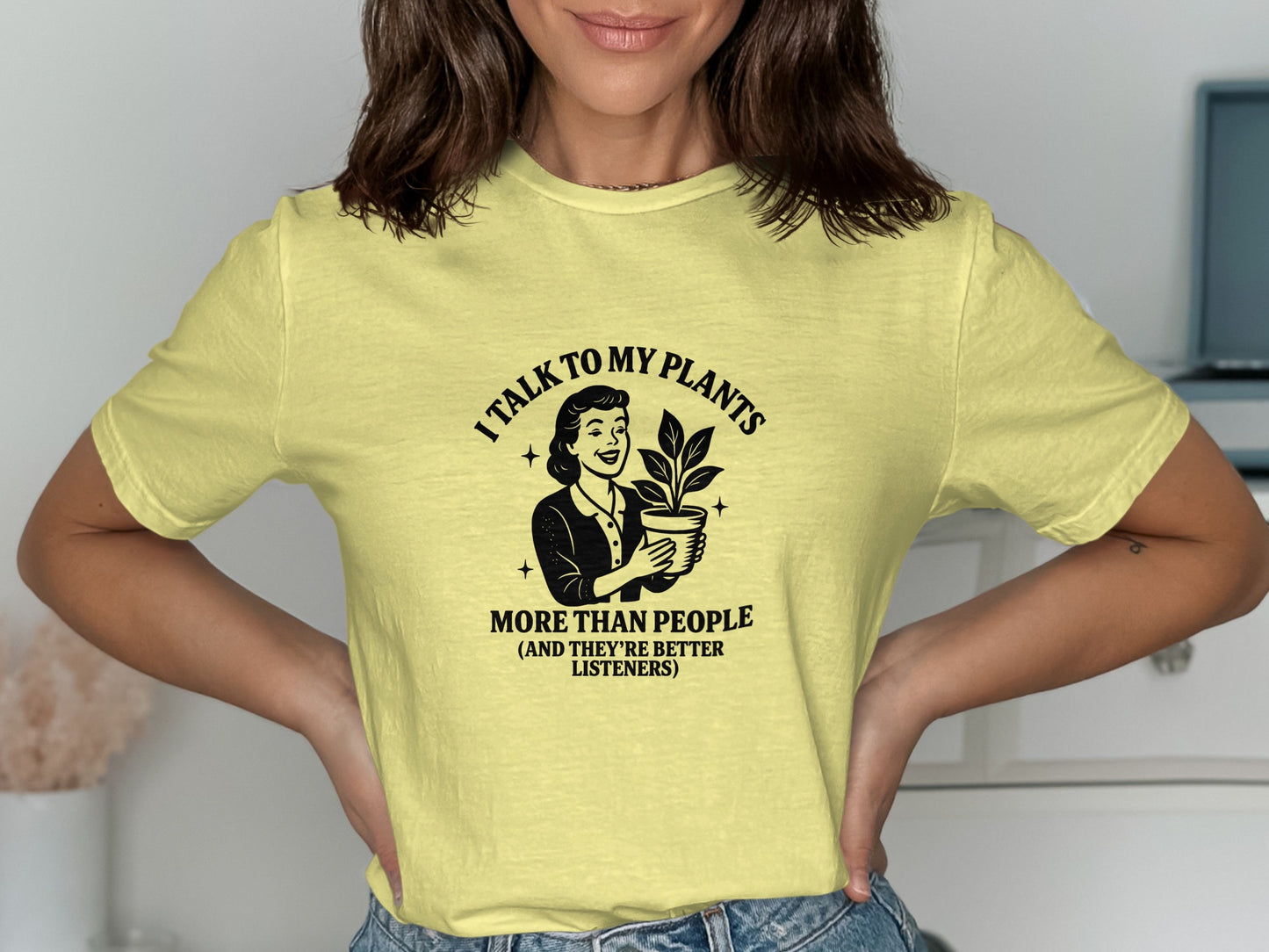 Funny Plant Lover Statement Tee Shirt product type