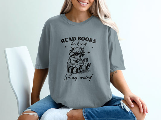 Read Books Be Kind Stay Weird Graphic product