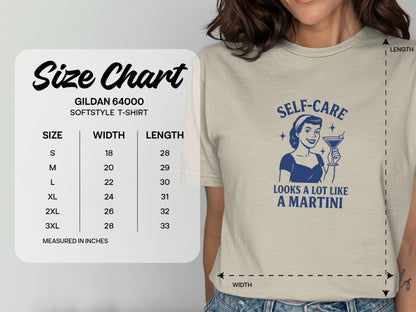 Self-Care Looks A Lot Like A Martini T-Shirt product