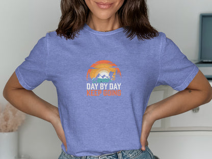 Day By Day Keep Going Graphic T-Shirt Product