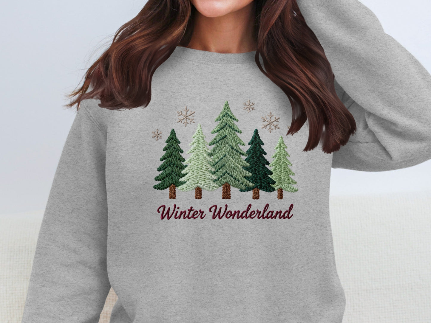 Winter Wonderland Holiday Themed Sweatshirt