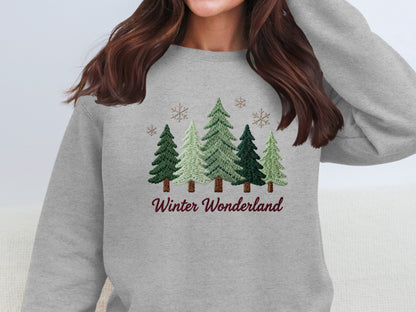 Winter Wonderland Holiday Themed Sweatshirt