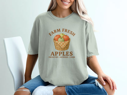 Farm Fresh Apples Graphic Tee Casual Shirt product