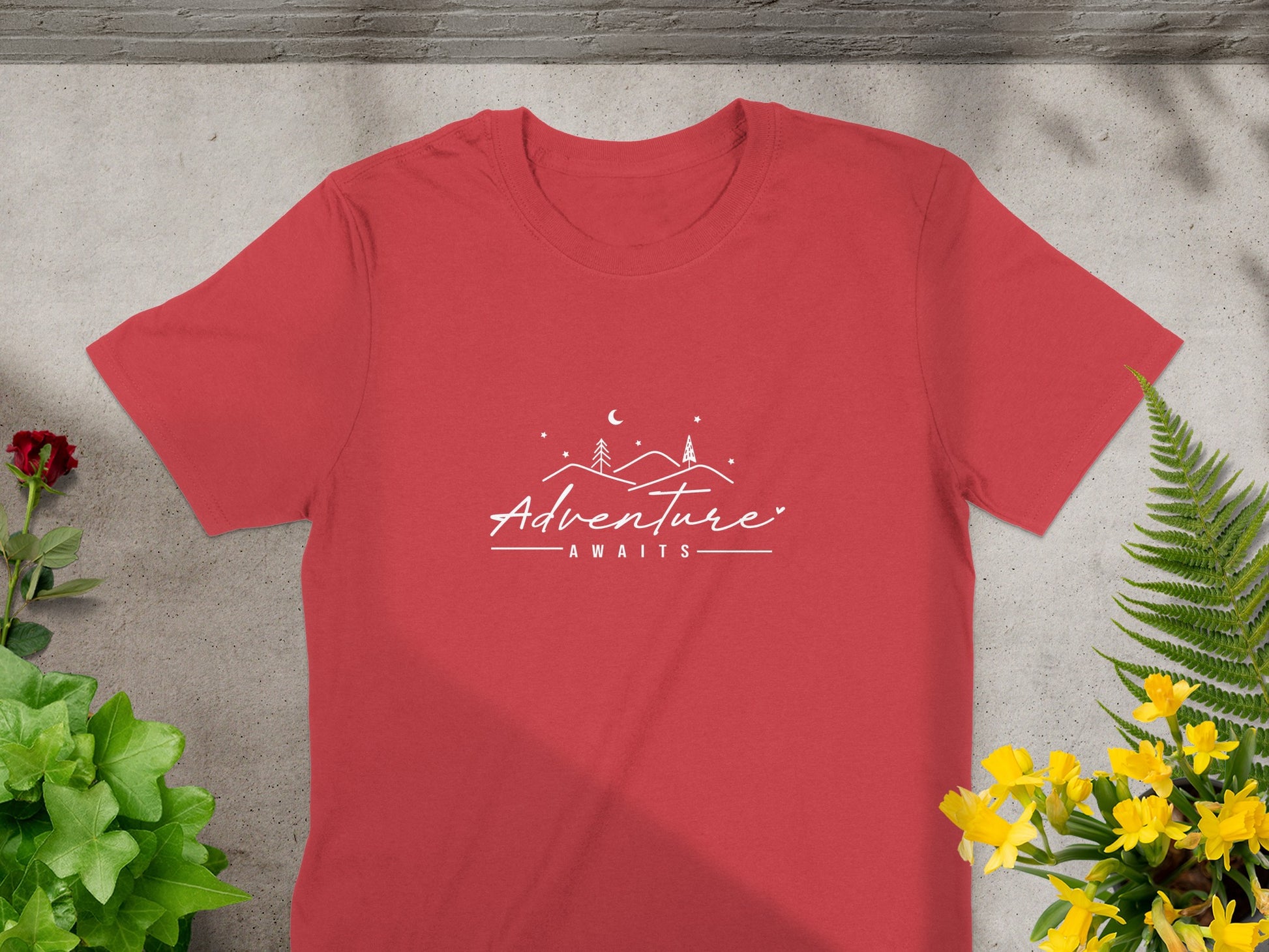 Adventure Awaits Graphic Tee shirt product type