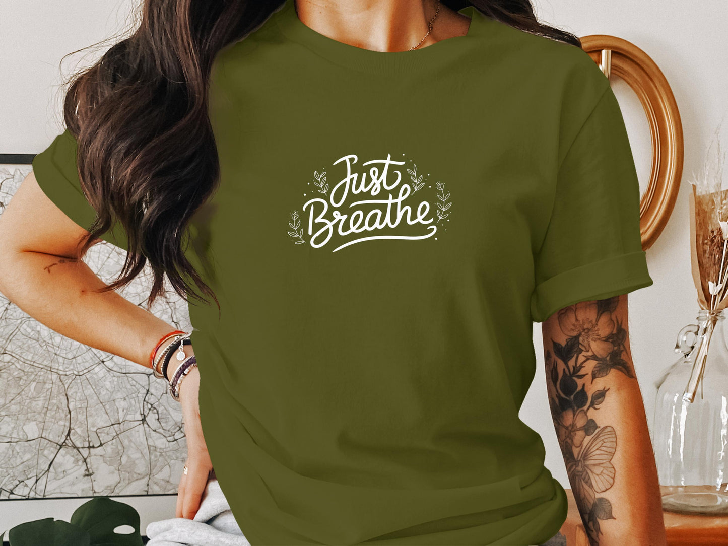 Just Breathe Graphic Tee Casual T-Shirt product type