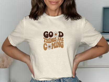 Good Things Are Coming Graphic Tee product type