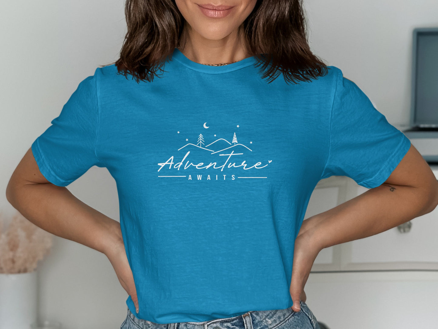 Adventure Awaits Graphic Tee Shirt product type