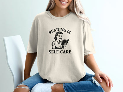 Reading Is Self-Care Graphic Tee product