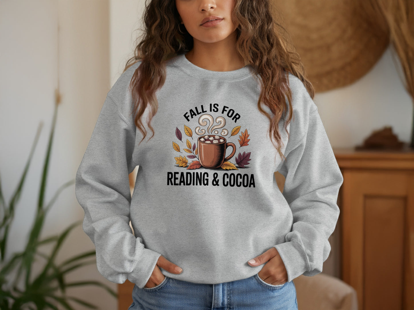 Fall Is For Reading & Cocoa Sweatshirt Product