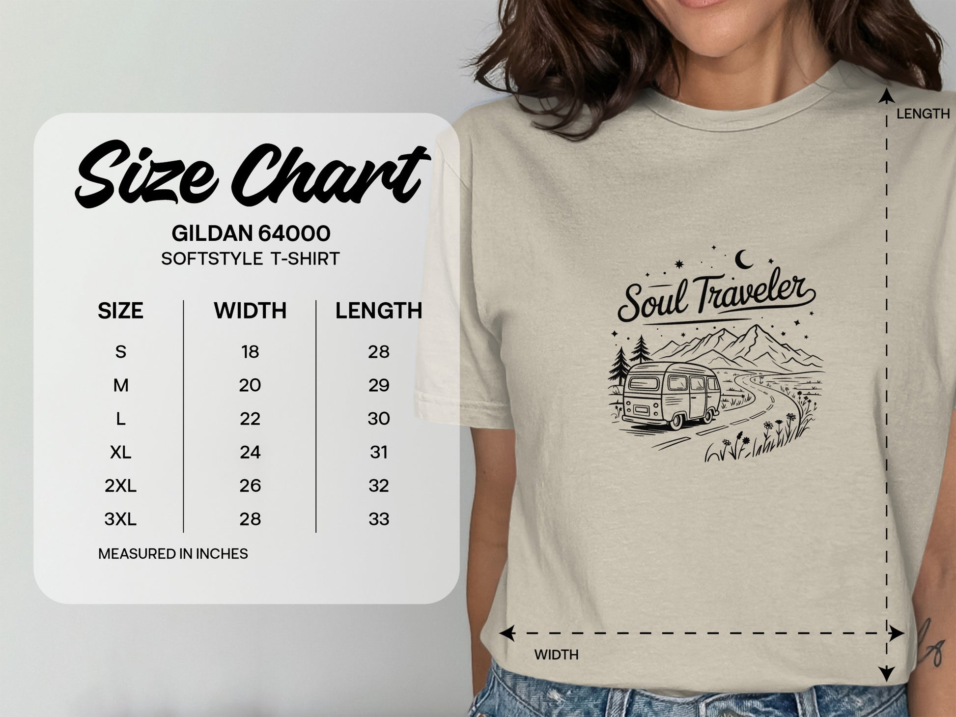 Soul Traveler Graphic T-shirt for Adventurous Spirits