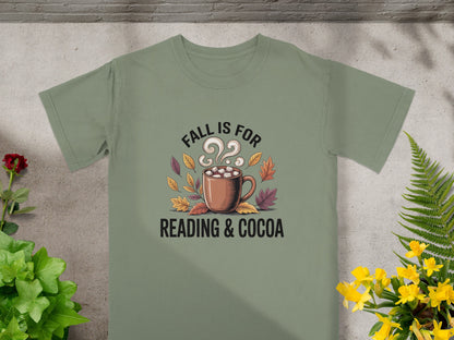 Fall Is for Reading and Cocoa T-shirt product