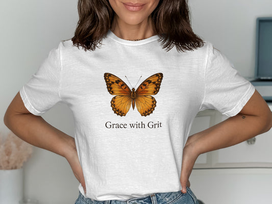 Grace with Grit Butterfly Graphic T-Shirt product