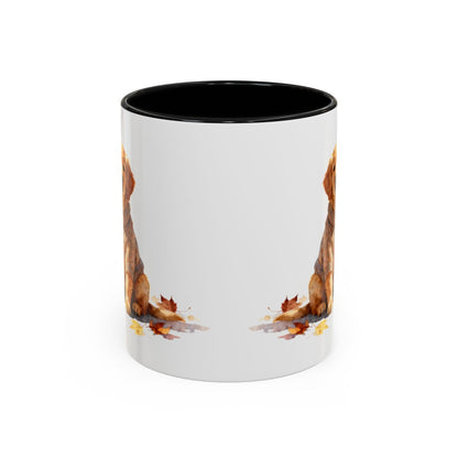 Autumn Dog Portrait Artwork Coffee Mug product