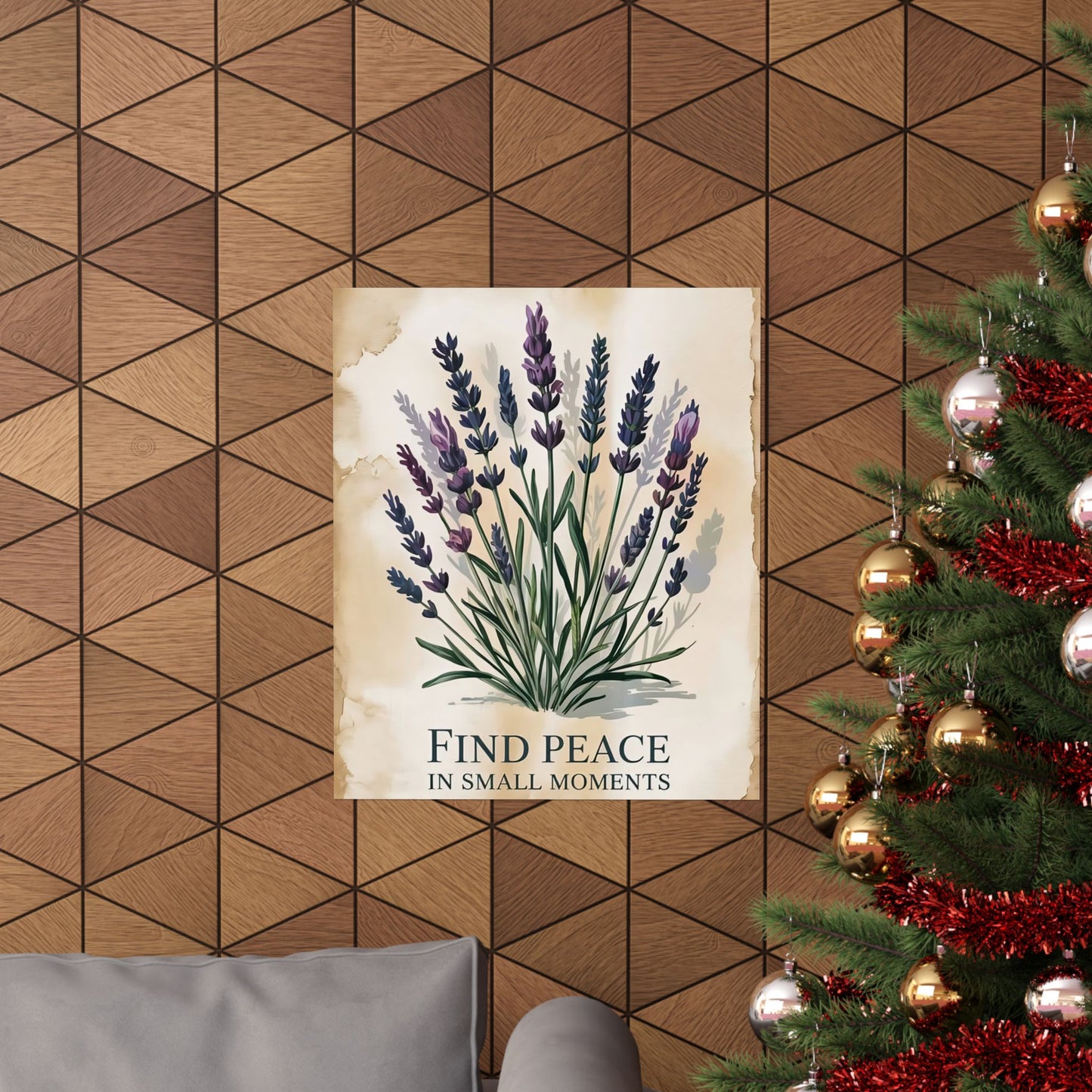 Find Peace In Small Moments Poster