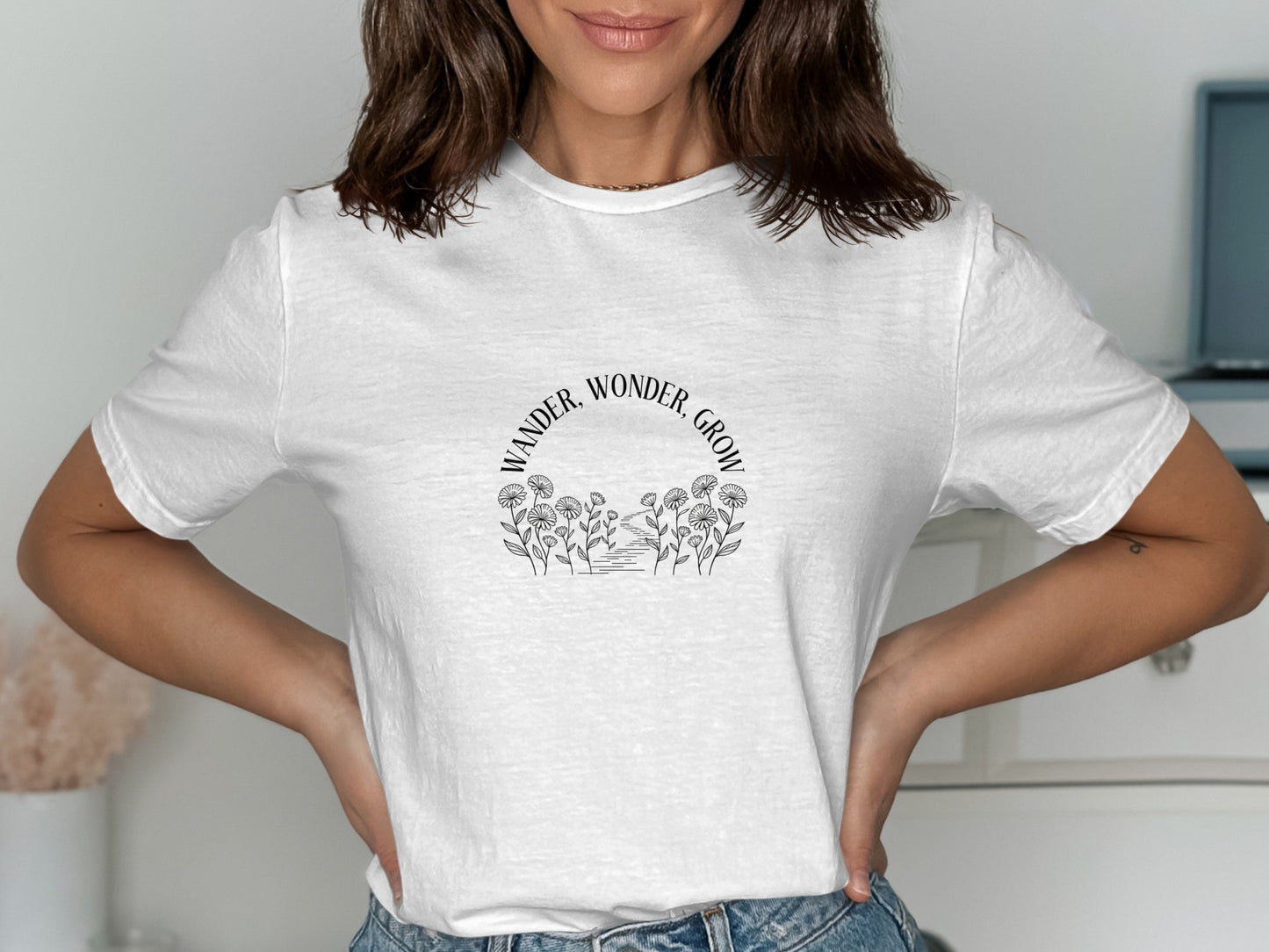 Wander Wonder Grow Graphic Tee Shirt product type
