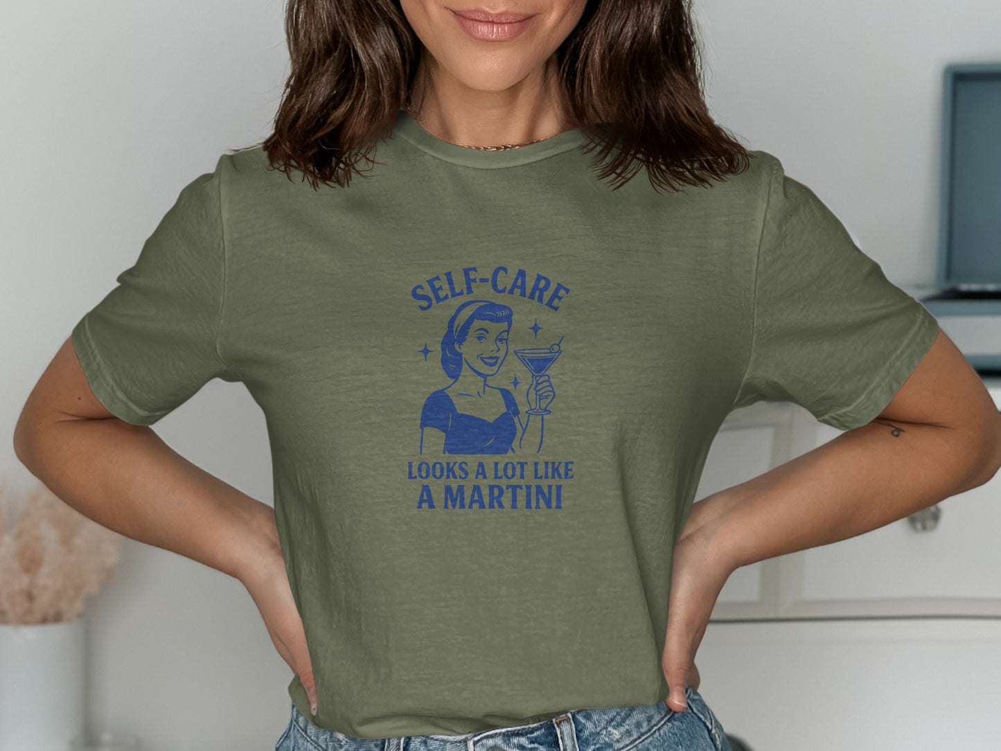 Self-Care Looks a Lot Like a Martini Shirt product