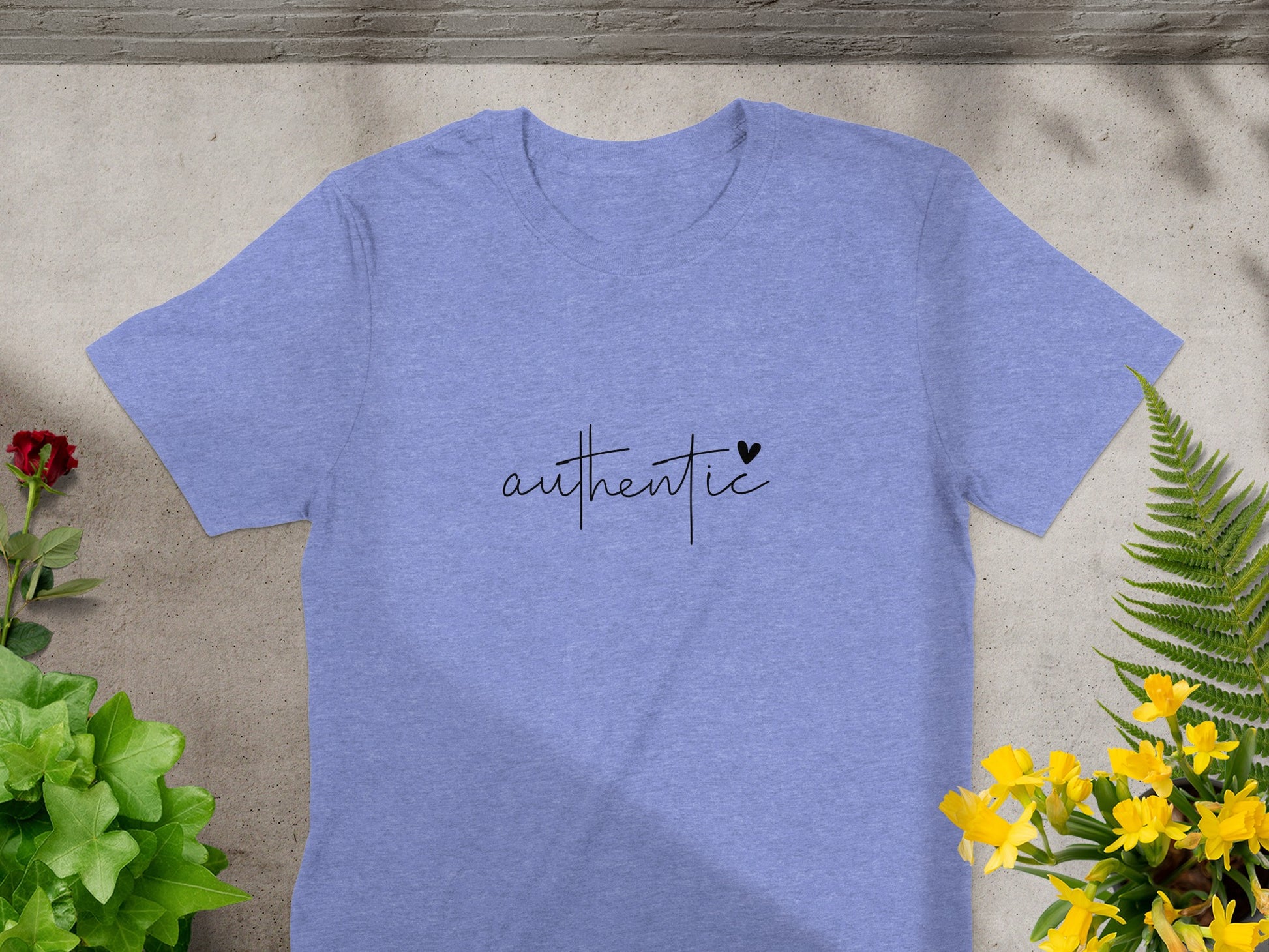 Authentic Handwritten Script Design On T-Shirt product