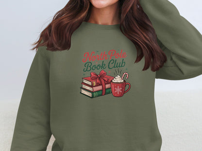 North Pole Book Club Cozy Sweatshirt Product