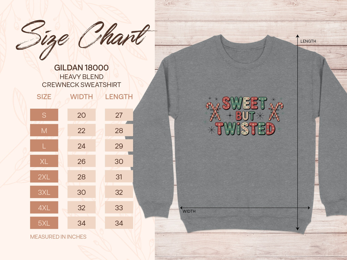 Sweet But Twisted Crewneck Sweatshirt