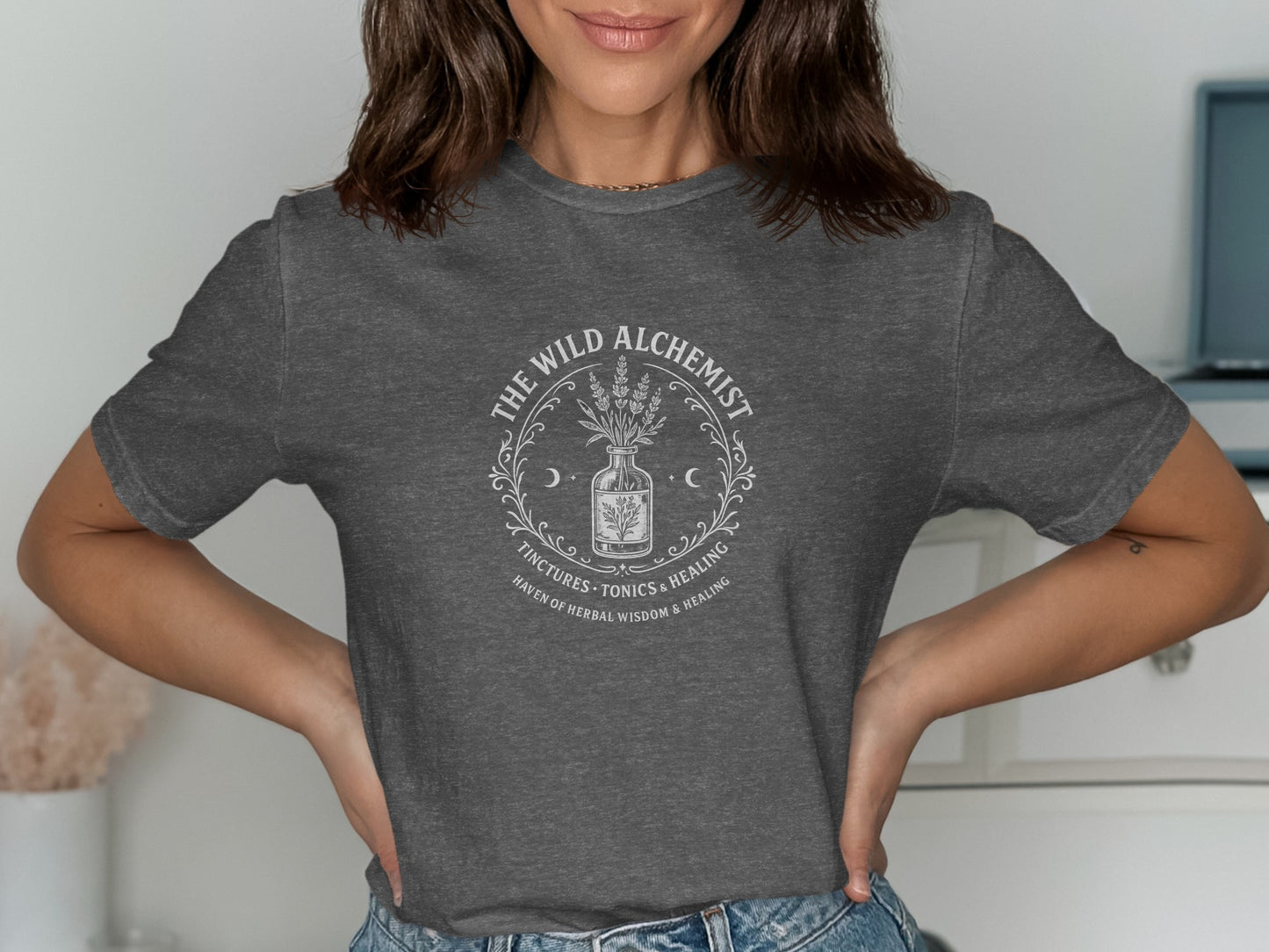 The Wild Alchemist Tinctures Healing Graphic Shirt product type