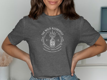 The Wild Alchemist Tinctures Healing Graphic Shirt product type