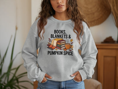 Cozy Autumn Vibes Books Blankets Pumpkin Spice product