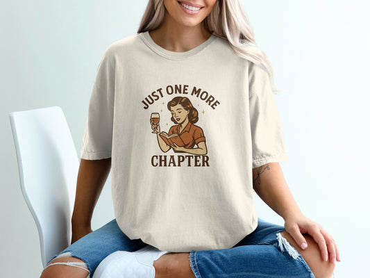 Just One More Chapter Reading-Themed Shirt product type