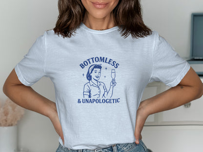 Bottomless And Unapologetic Graphic Tee product