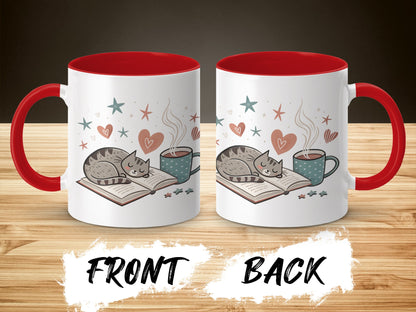 Cute Cat Coffee Cozy Time Mug Perfect Gift for Cat Lovers