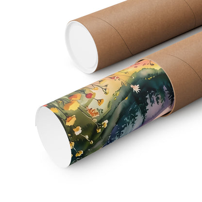 Flowering Meadow Poster