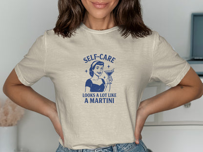 Self-Care Looks A Lot Like A Martini T-Shirt product type
