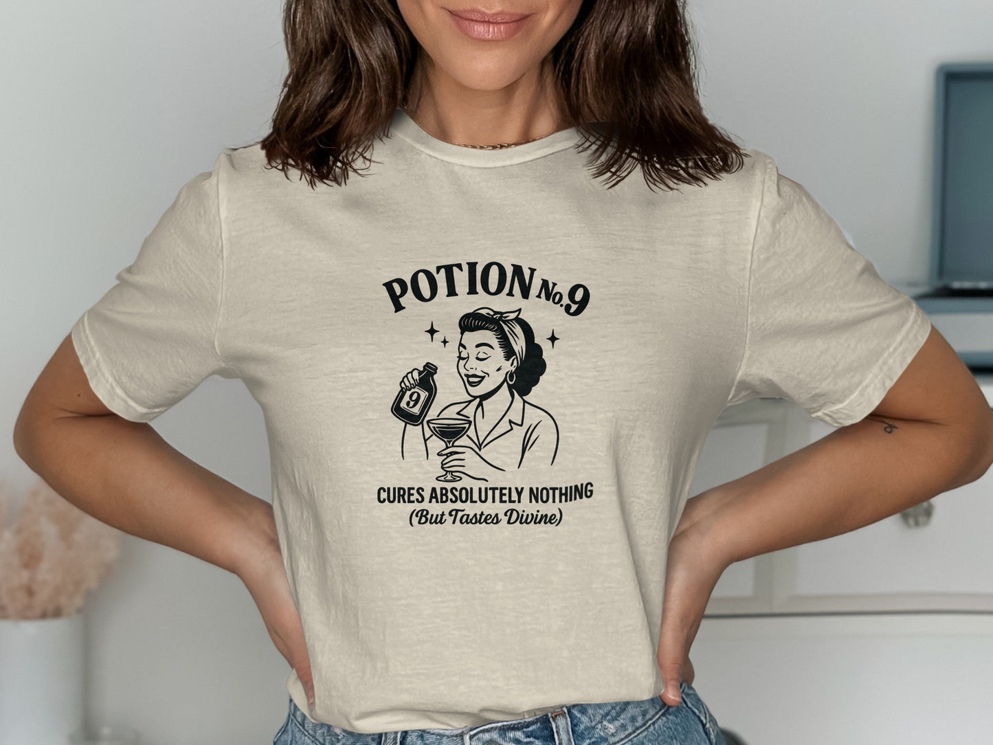 Retro Potion No. 9 Graphic Tee Nostalgic Shirt product type