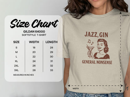 Jazz Gin General Nonsense Graphic T-Shirt product