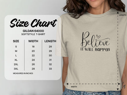 Believe It Will Happen Graphic T-Shirt product