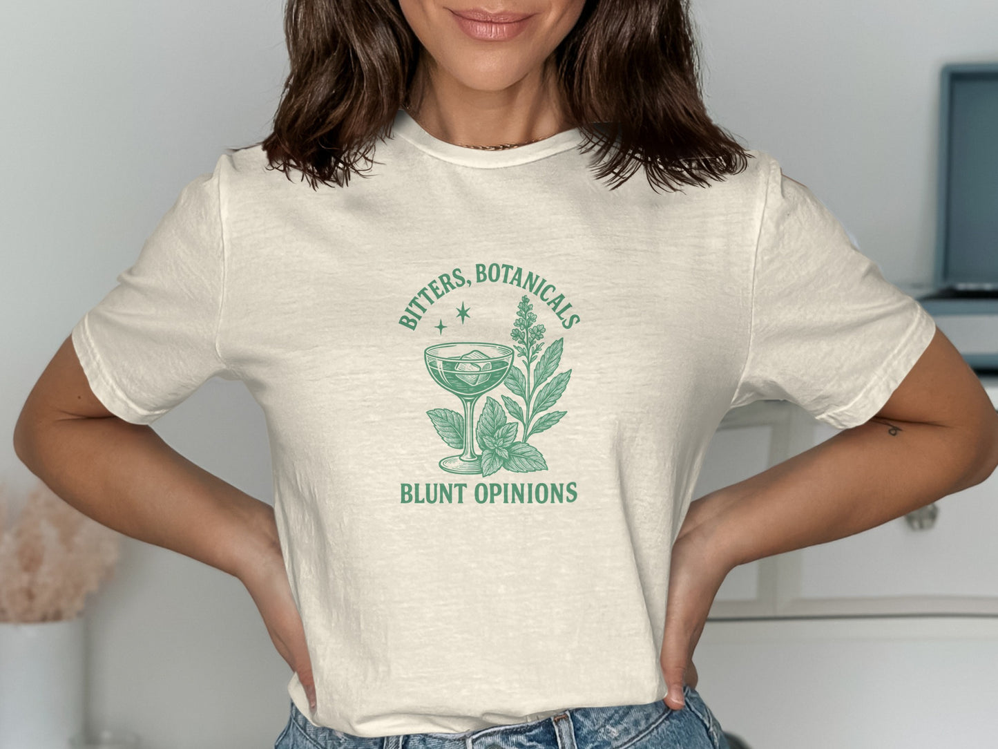 Bitters Botanicals Blunt Opinions Graphic Tee product type
